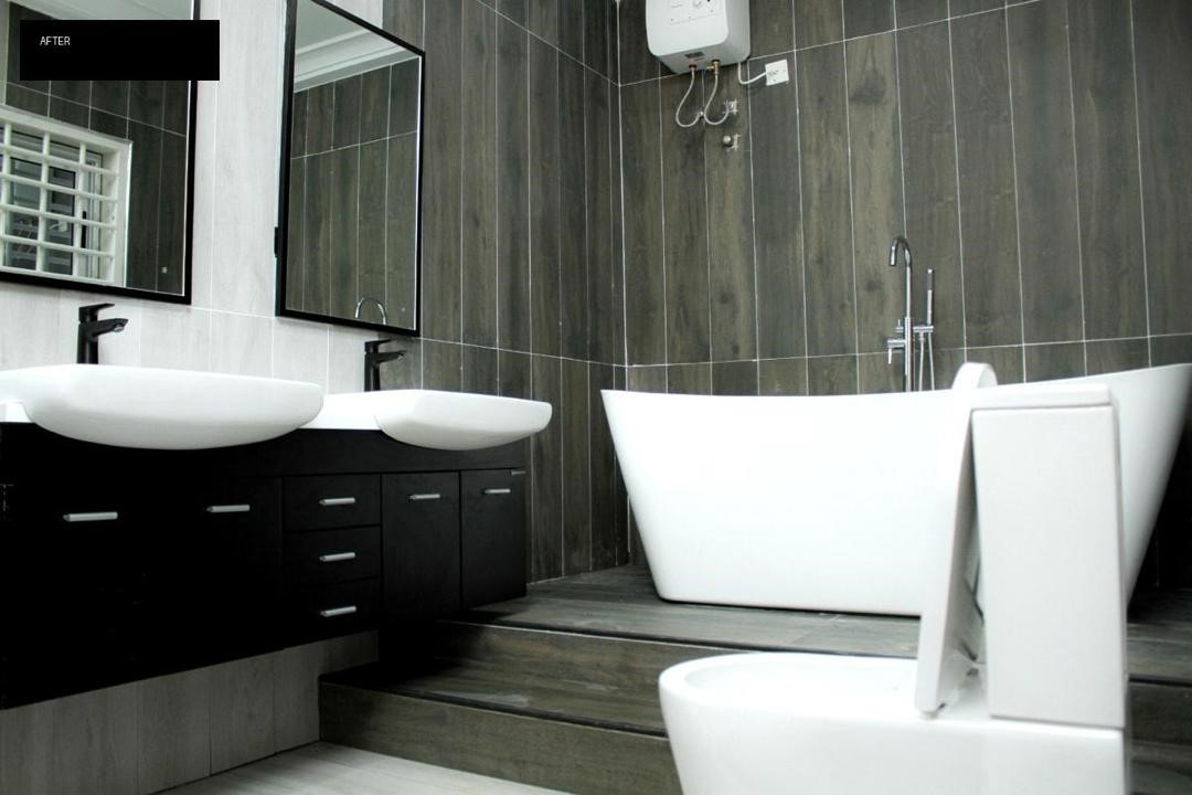 After cleaning transformation